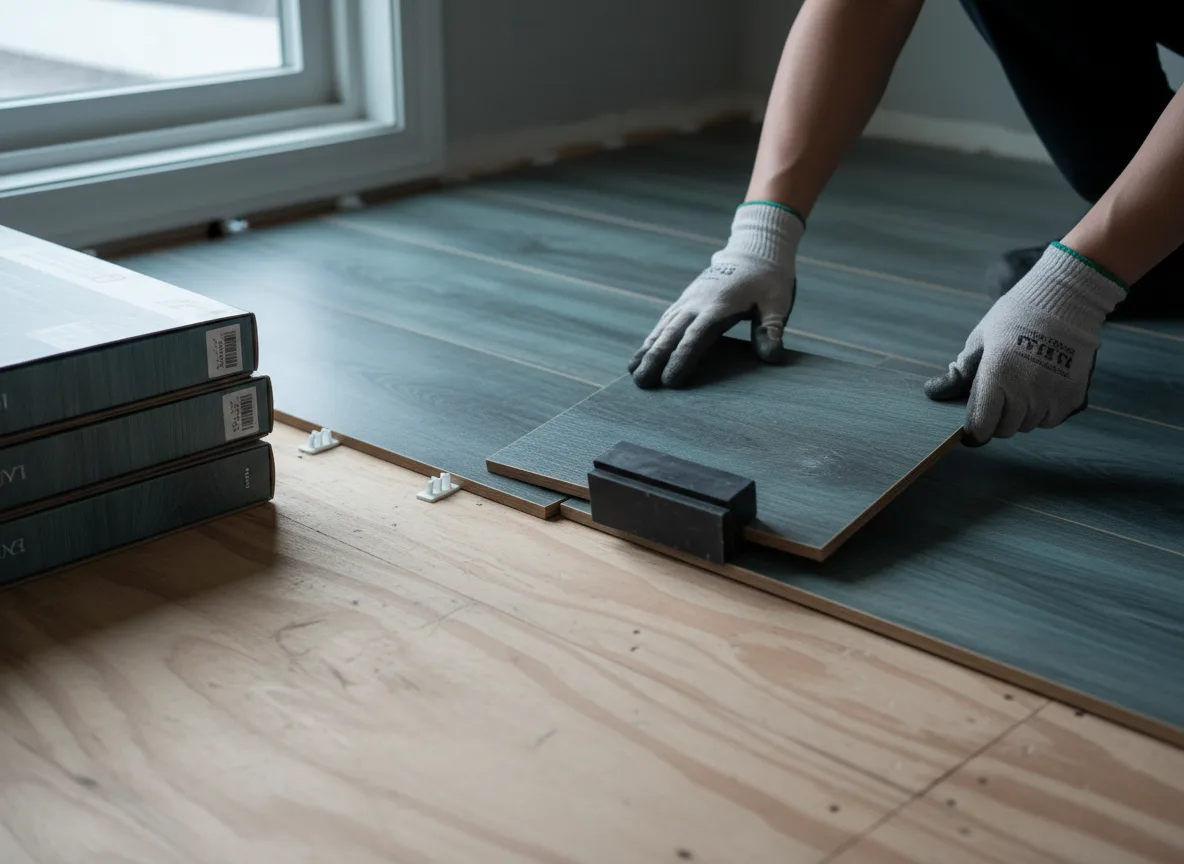 Luxury Vinyl Plank Installation company in Coello, IL